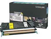 Yellow Return Program Toner Cartridge (3,000 Pages) for the Lexmark C530DN A4 Colour Laser Printer
