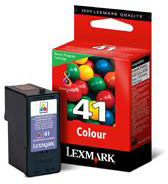 Colour No. 41 Return Program Print Cartridge for the Lexmark X4850 A4 Inkjet Printer