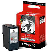 Black No. 44 Print Cartridge for the Lexmark X4850 A4 Inkjet Printer