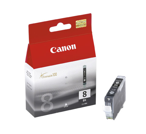 Black CLI-8 Ink Cartridge (490 pages) for the Canon MP610 A4 Multifunction Printer