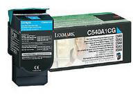 Cyan Return Program Toner Cartridge (1,000 Pages) for the Lexmark XCdn A4 Multifunction Printer