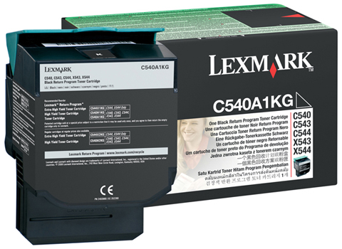 Black Return Program Toner Cartridge (1,000 Pages) for the Lexmark XCdn A4 Multifunction Printer