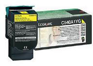 Yellow Return Program Toner Cartridge (1,000 Pages) for the Lexmark XCdn A4 Multifunction Printer