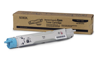 Cyan Toner Cartridge (5,000 Pages) for the Xerox Phaser 6360DX A4 Colour Laser Printer