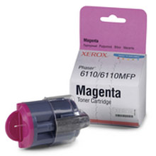 Magenta Toner Cartridge (1,000 Pages) for the Xerox Phaser 6110N A4 Colour Laser Printer