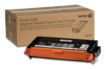 Magenta Toner Cartridge (2,200 Pages) for the Xerox Phaser 6280DN A4 Colour Laser Printer