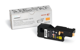 Yellow Toner Cartridge (1,000 Pages) for the Xerox Phaser 6000 A4 Colour Laser Printer