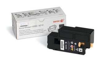 Black Toner Cartridge (2,000 Pages) for the Xerox Phaser 6000 A4 Colour Laser Printer