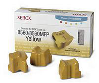 Solid Ink Yellow (3 pk) for the Xerox Phaser 8560DN A4 Colour Laser Printer