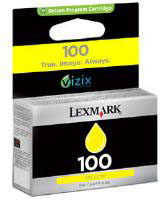 No. 100 Yellow Ink Cartridge (200 pages) for the Lexmark Pinnacle Pro 901 A4 Inkjet Printer