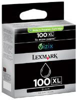 No. 100XL Black High Yield Ink Cartridge (510 pages) for the Lexmark Pinnacle Pro 901 A4 Inkjet Printer