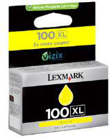 No. 100XL Yellow High Yield Ink Cartridge (600 pages) for the Lexmark Pinnacle Pro 901 A4 Inkjet Printer