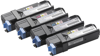 Toner Bundle Pack CMYK ( 1,000 pages) for the Dell 1320cn A4 Colour Laser Printer