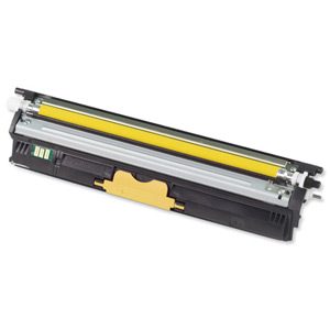 Hi Cap Yellow Toner Cartridge (2,500 pages) for the Oki C130n A4 Colour Laser Printer