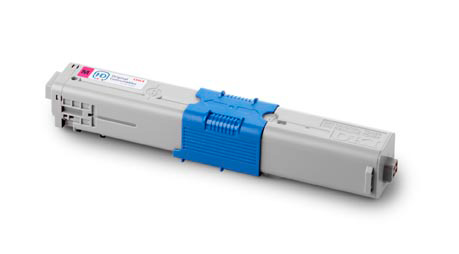 Magenta Toner (2000 pages) for the Oki C530dn A4 Colour Laser Printer