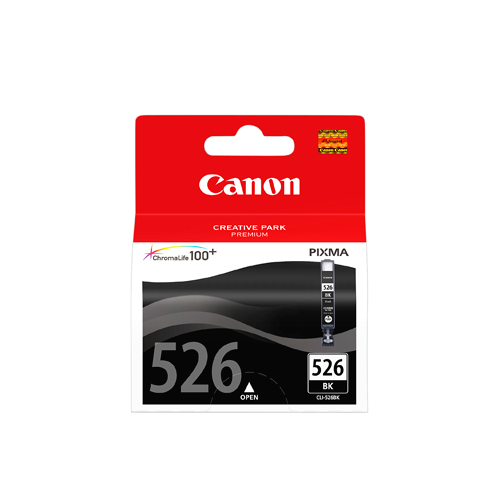 CLI-526BK Black ink cartridge for the Canon Pixma MG8150 A4 Multifunction Printer