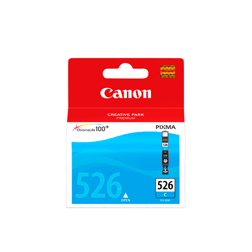 CLI-526C Cyan ink cartridge for the Canon Pixma MG8150 A4 Multifunction Printer