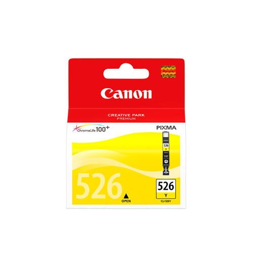 CLI-526Y Yellow ink cartridge for the Canon Pixma MG8150 A4 Multifunction Printer