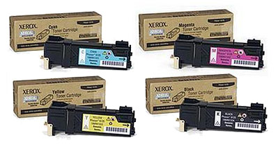 Toner Multi Pack CMY (1K) + Black (2K) for the Xerox Phaser 6125N A4 Colour Laser Printer