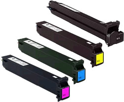 Toner Multi Pack CMY (20,000 pages) + Black (26,000 pages) for the Konica Minolta magicolor 8650DN A3 Colour Laser Printer