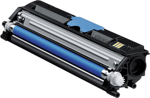 Cyan High Capacity Toner (2,500 pages) for the Konica Minolta magicolor 1690MFD A4 Multifunction Printer