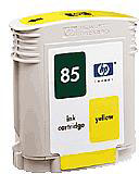 No.85 Yellow Ink Cartridge (69ml) for the HP DesignJet 130  Wide Format Printer