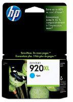 920XL Cyan Officejet Ink Cartridge (Yield 700 Pages) for the HP Officejet 6500 Wireless A4 Inkjet Printer