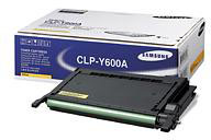CLP-Y600A Yellow Print Cartridge (4,000 pages) for the Samsung CLP600 A4 Colour Laser Printer