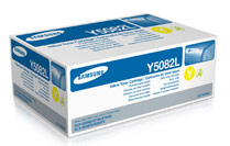 4k Yellow Hi-Cap Toner Cartridge for the Samsung CLX-6220FX A4 Multifunction Printer