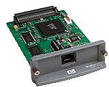 Fast Ethernet EIO RJ45 Internal Print Server for the HP Designjet 500PS 24