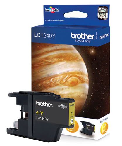 Yellow Ink Cartridge (600 Pages) for the Brother MFC-J6510DW A3 Multifunction Printer