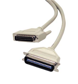 Parallel Cable for the Oki B410d A4 Mono Laser Printer