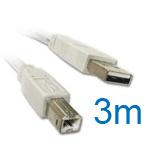 USB 2.0 Cable (3 metre) for the Konica Minolta magicolor 1690MFD A4 Multifunction Printer