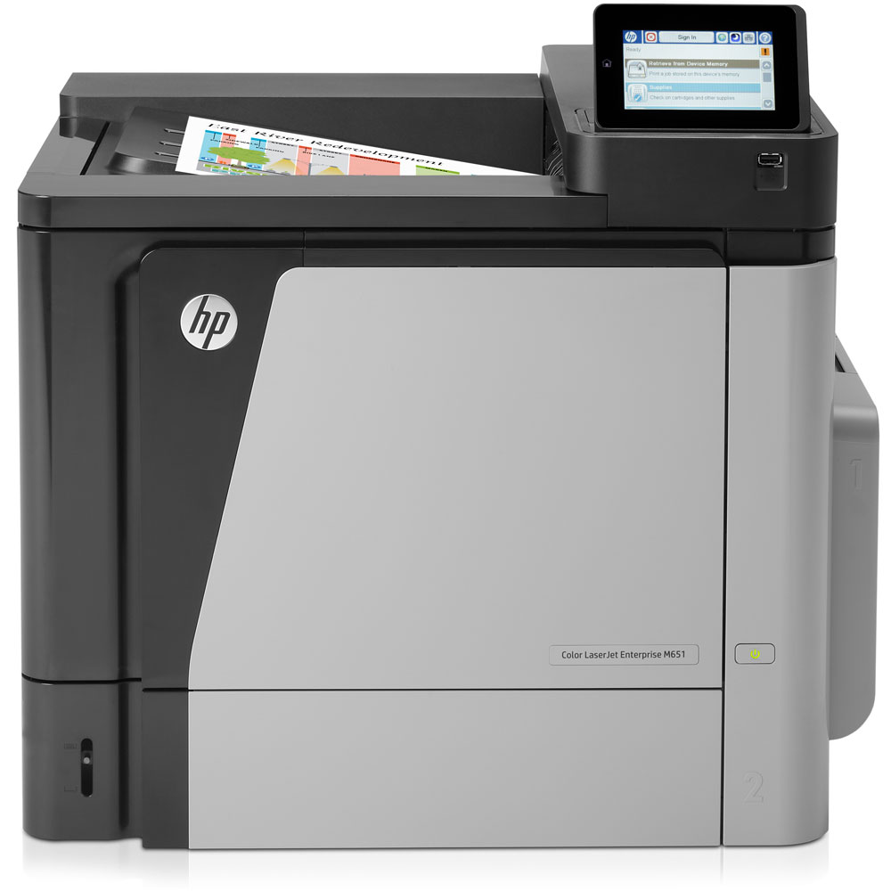 HP Laserjet Enterprise M651n  A4 Colour Laser Printer