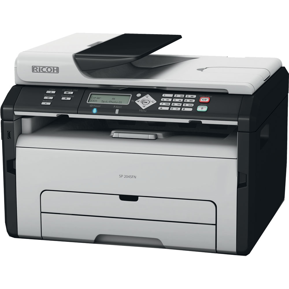 Ricoh SP204SFN A4 Multifunction Printer