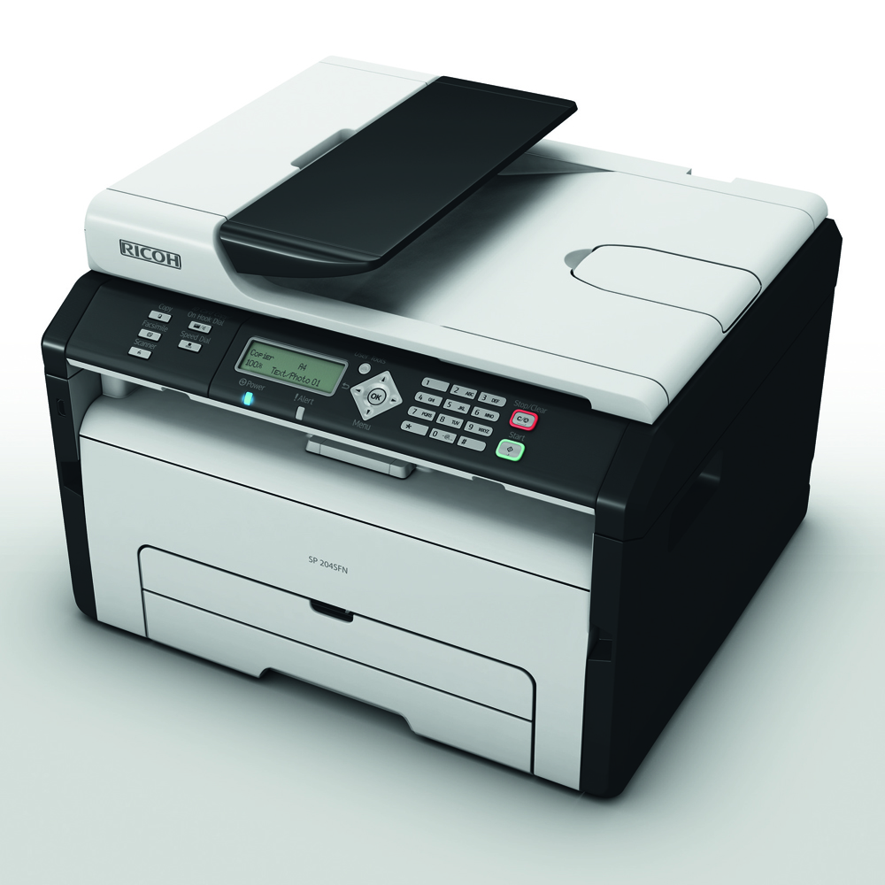 Ricoh SP204SFN A4 Multifunction Printer
