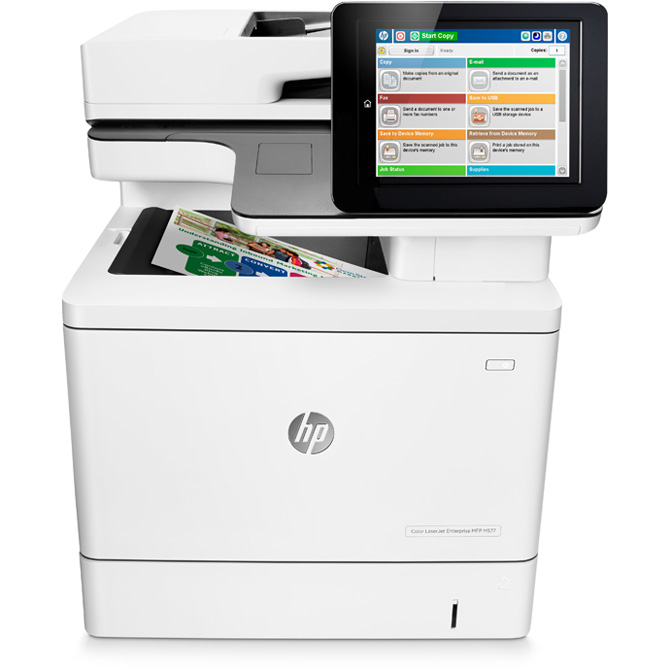 HP LaserJet Enterprise Flow M577dn A4 Multifunction Printer