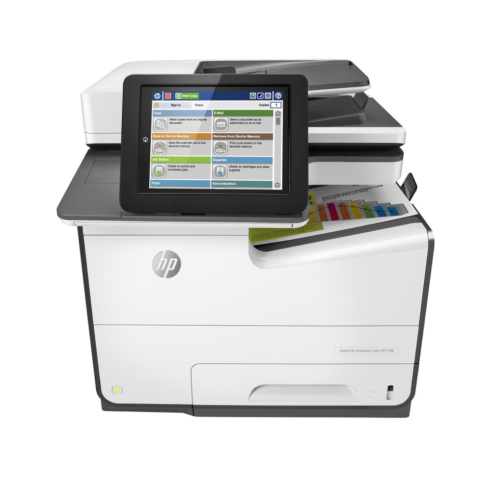 HP PageWide Enterprise MFP 586dn A4 Multifunction Printer
